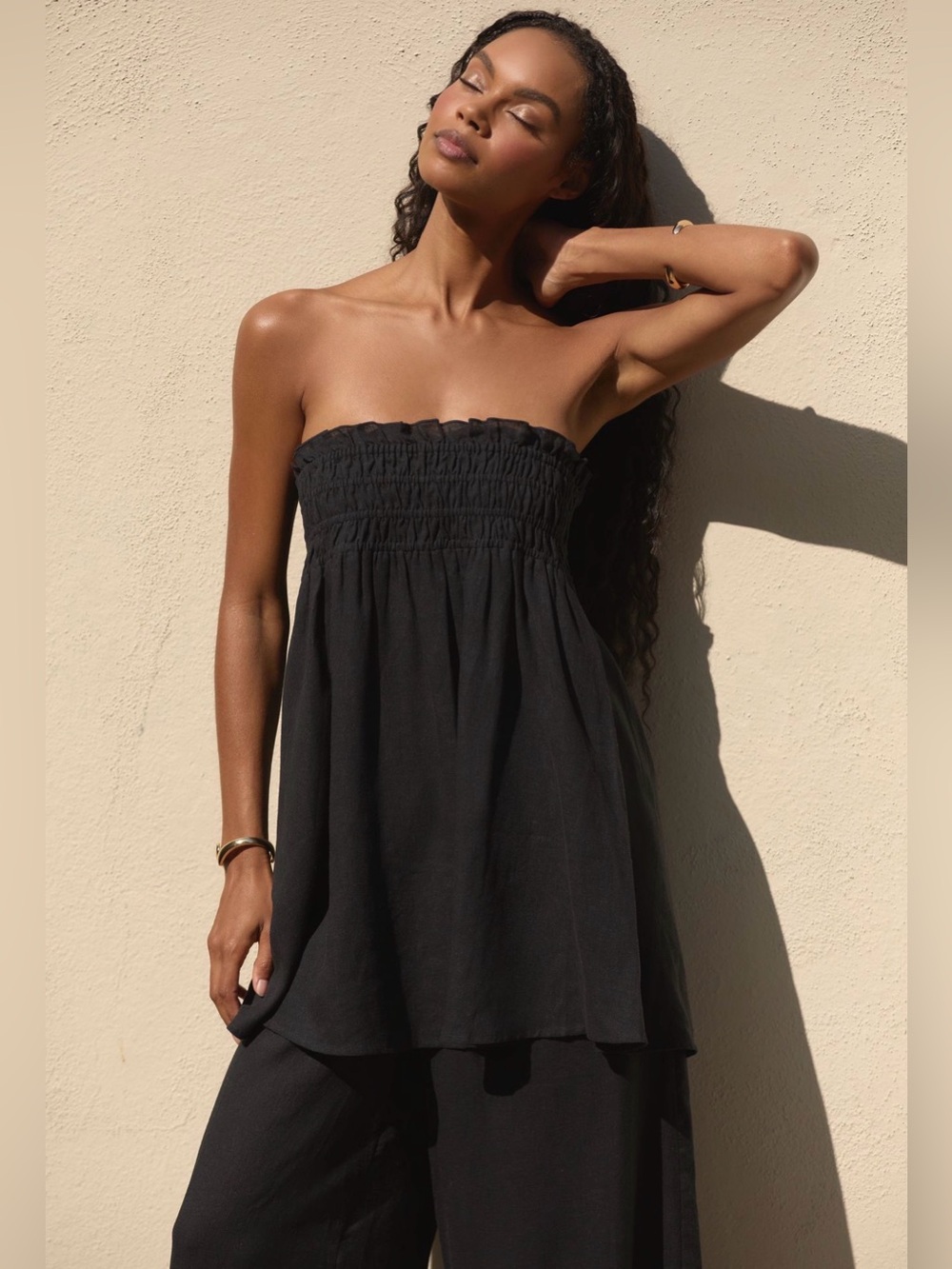 NWT Anthropologie strapless top - Picture 3 of 11